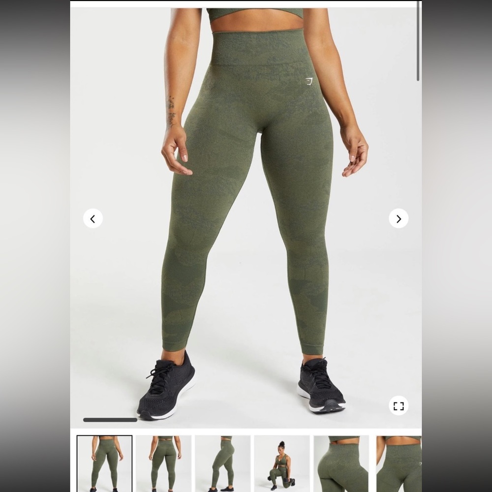 Gymshark camo seamless leggings
